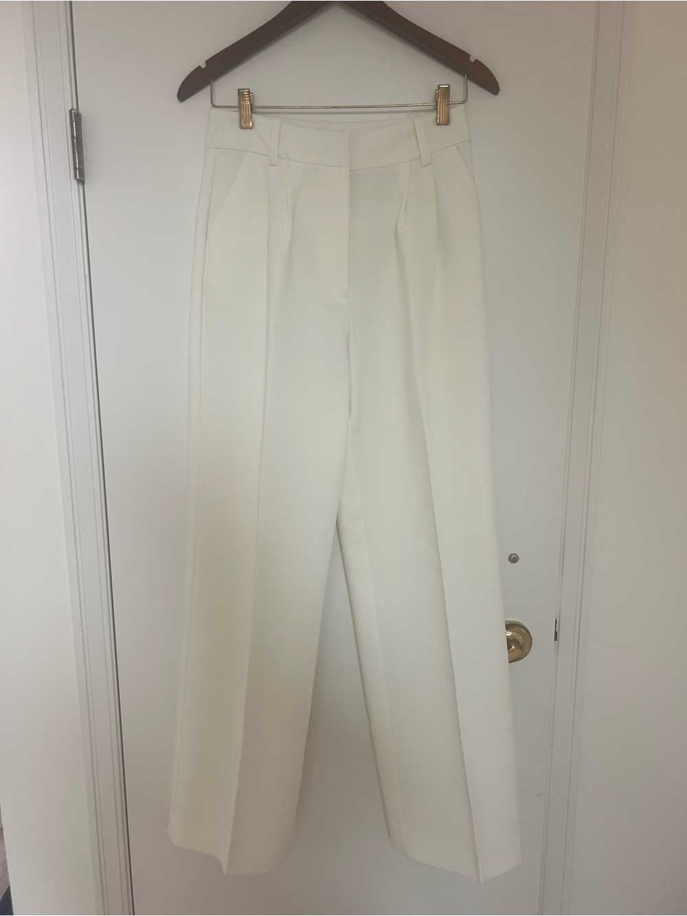 Favorite Daughter White Tailored Trousers - “The Favorite Pant”